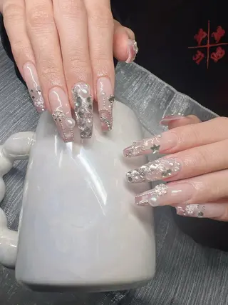 ネイル Lee Nails チップ長さだし専門店のネイルデザイン