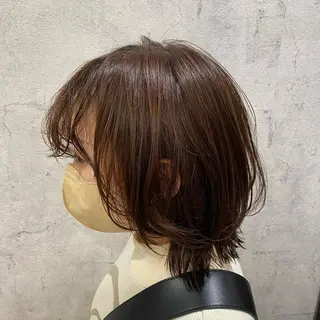 ミディアム カラー ✂韓国レイヤー 🦋みやび🪽のヘアスタイル