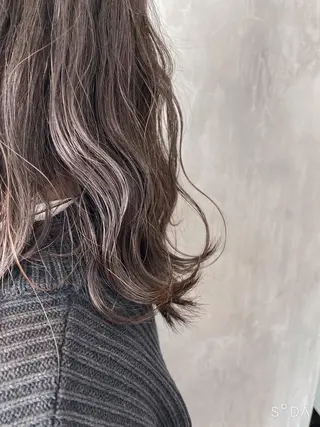 ミディアム カラー ヘアアレンジ stylist/蛯谷 珠里のヘアスタイル