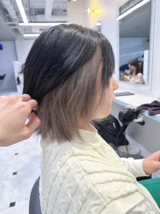 ショート カラー 🪄池袋ハイトーン 🪄ブリーチカラーのヘアスタイル