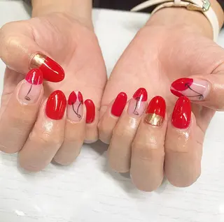 ネイル 鈴木 華乃のネイルデザイン