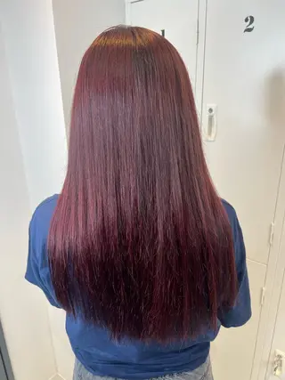 ロング カラー いろあそび所属・12月限定🉐カット モデル募集🉐のヘアスタイル