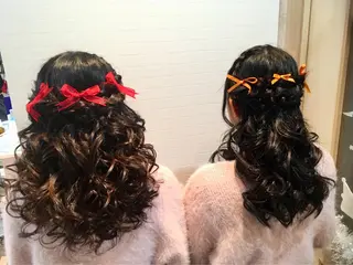 ロング ヘアアレンジ GLOSS 心斎橋 山上のヘアスタイル