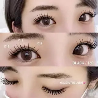 マツエク・マツパ MIZUKI🎀渋谷 束感まつげ/パリエクのマツエク・マツパデザイン