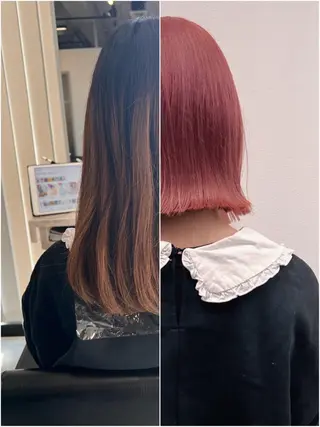 ミディアム Living所属・ヨシモトリョウ 髪質改善/美髪のヘアスタイル