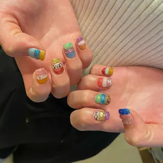 ネイル Amber21.所属・Nagahama Akariのネイルデザイン