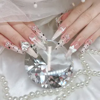 ロング Nailsalon Angeのネイルデザイン