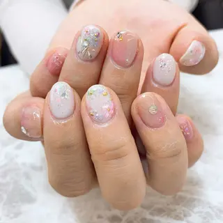 ネイル ⭐︎休業中の練習⭐︎ JNA認定講師髙橋のネイルデザイン