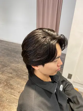 ミディアム メンズ 江﨑 翔のヘアスタイル