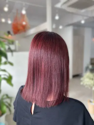 ミディアム Angelica manaのヘアスタイル