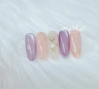 ネイル 胡蝶蘭レディースサロ ンNailMOKAのネイルデザイン
