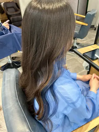 ロング カラー newi梅田🫧韓国 ヘア🫧sakiのヘアスタイル