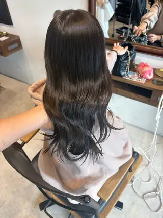 ロング エデル所属・⠀ hinaのヘアスタイル