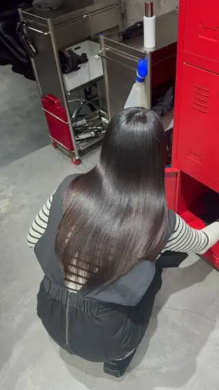 ロング PLUSISM所属・京都の美髪職人/ 湯浅瑛太のヘアスタイル