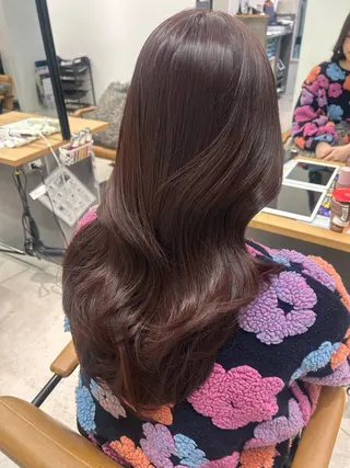 ロング 🧸顔まわりカット 🧸山形紗奈のヘアスタイル