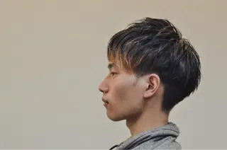ショート カラー メンズ Hair Salon AYATA所属・メンズ限定✂️撮影 モデル募集！林 拓実のヘアスタイル