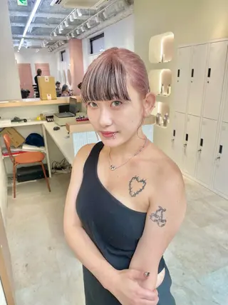 ショート ブリーチ指名 No１🏆RENのヘアスタイル