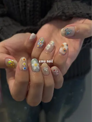 ネイル emu nail yuのネイルデザイン