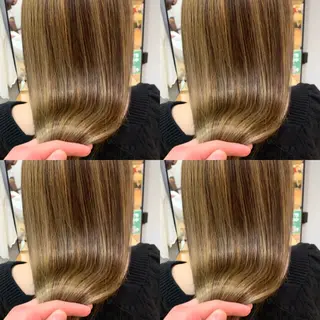 ロング カラー 大人可愛い透明感🌟 小顔・韓国髪🌟野中のヘアスタイル