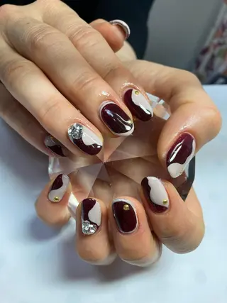 ミディアム ネイル nail yukkoのネイルデザイン