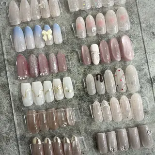 ネイル 🎀mahiro🎀 ワンホンネイルのネイルデザイン