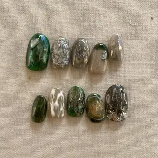 ネイル nable.所属・栗林 実莉のネイルデザイン