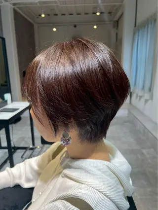 ショート 髪質改善ヘアエステ&縮毛矯正専門店One…所属・萩中怜奈💫髪質改善 &縮毛矯正専門店🌟のヘアスタイル