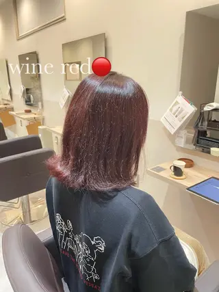 ミディアム Masaki/カラー /顔周りカットのヘアスタイル