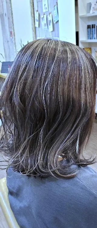 ミディアム クリーピー　オーナー 福田 将太のヘアスタイル