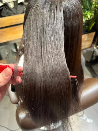 ロング MINX中村 公亮/デザインパーマのヘアスタイル