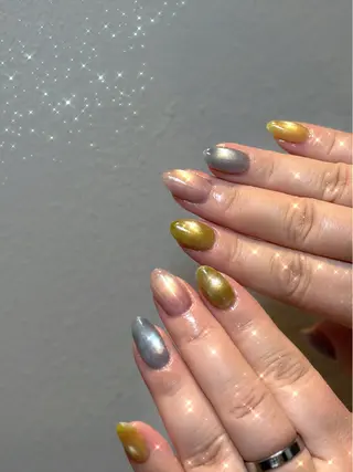 ネイル nailsalon moe.所属・yume 大人かわいいネイルのネイルデザイン