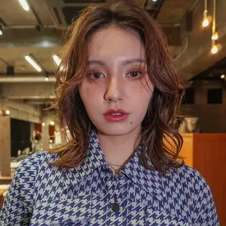 ミディアム カラー ◽️モードヘア◽️ SHOUTOのヘアスタイル