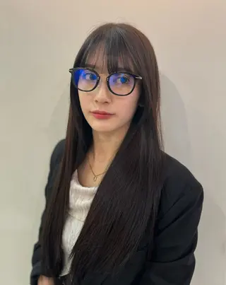 ロング カラー AMRITA所属・men'sｶｯﾄ ﾊﾟｰﾏ🫧ｼｵﾝのヘアスタイル