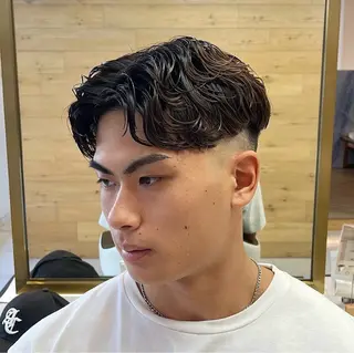 ショート パーマ 【再現性120%】 🔥龍也リュウヤ🔥のヘアスタイル