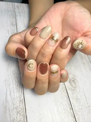 ネイル 中岡 萌のネイルデザイン