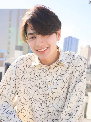 ショート カラー メンズ angelica店長 TSUKAMOTOのヘアスタイル