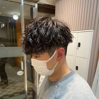 ショート Qin所属・メンズアメカジ、 グランジKazukiのヘアスタイル