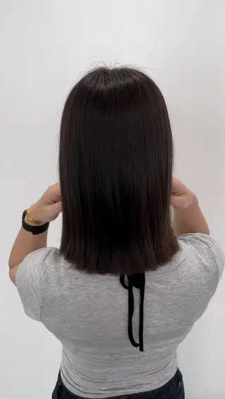 ショート カラー ヘアアレンジ 🐹ブリーチ/ボブ /韓国ヘア/蓮🐹のヘアスタイル