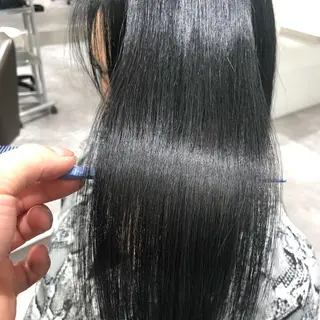 ロング カラー ムトウセイマ/艶髪 /艶ケアWブリーチのヘアスタイル