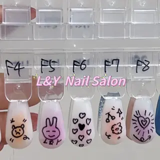 ネイル L&Y Nail🎀 思雪のネイルデザイン