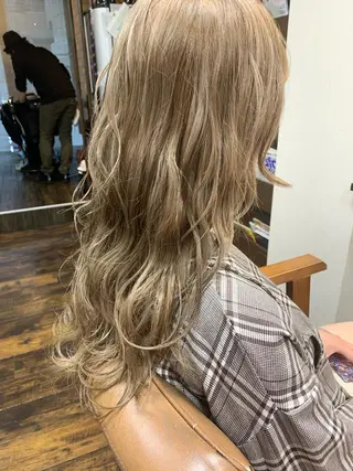 ロング カラー est hair Ameri 松戸西口店所属・est  店長 ✂︎高橋✂︎のヘアスタイル