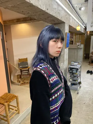 ミディアム GATTACA所属・KEI gattacaのヘアスタイル