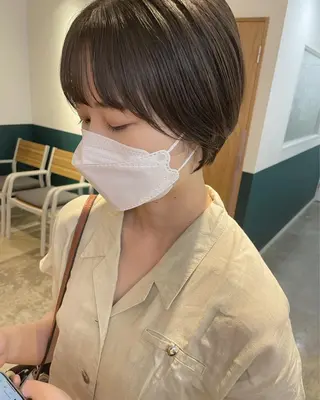 ショート mizu🐾 hair braceのヘアスタイル