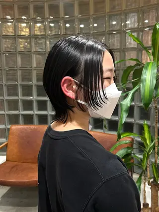 ショート ボブレイヤー/ ブリーチ/miyuuのヘアスタイル