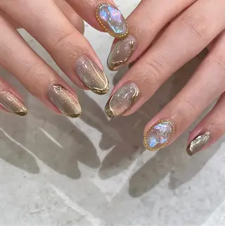 ネイル Yuriko Omi パラジェル/渋谷のネイルデザイン