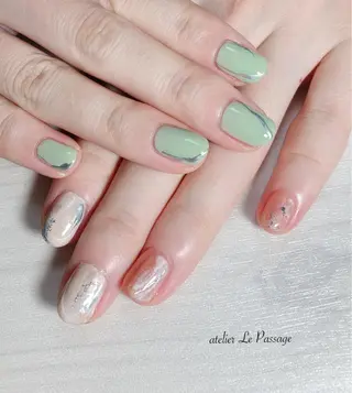 ネイル Atelier Le Passage所属・h nakatsukaのネイルデザイン