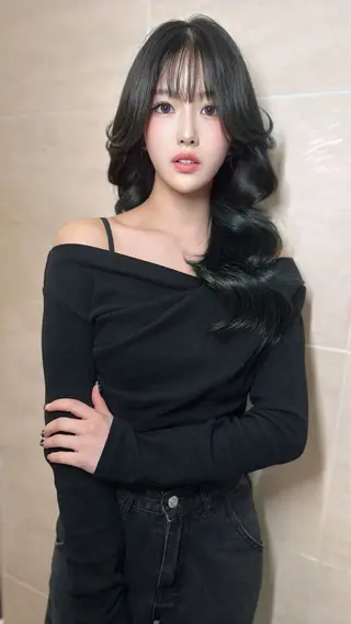 ロング 中韓🇨🇳🇰🇷 🤍TAKAHIROのヘアスタイル