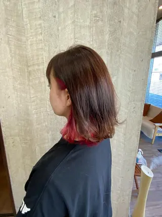 ミディアム カラー hair salon Ame(エイム)所属・熊井 達也のエステ・リラクイメージ