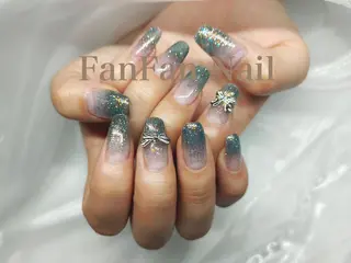 ネイル Fanfan  長さ出し専門のネイルデザイン