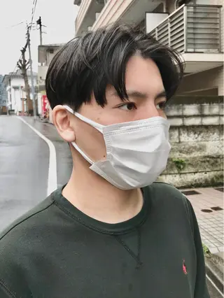 ショート メンズ 木村陸弥 似合わせ 透明感カラー🌿のヘアスタイル